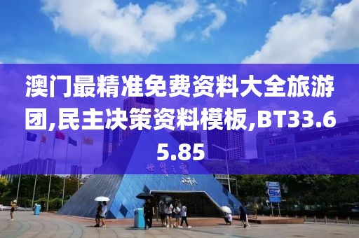 澳门最精准免费资料大全旅游团,民主决策资料模板,BT33.65.85