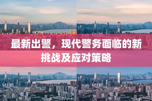 最新出警，现代警务面临的新挑战及应对策略