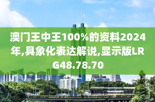 澳门王中王100%的资料2024年,具象化表达解说,显示版LRG48.78.70
