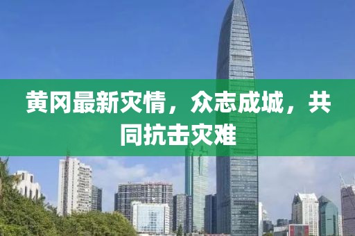 黄冈最新灾情，众志成城，共同抗击灾难
