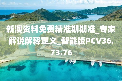 新澳资料免费精准期期准_专家解说解释定义_智能版PCV36.73.76
