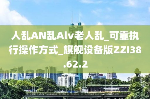 人乱AN乱Alv老人乱_可靠执行操作方式_旗舰设备版ZZI38.62.2