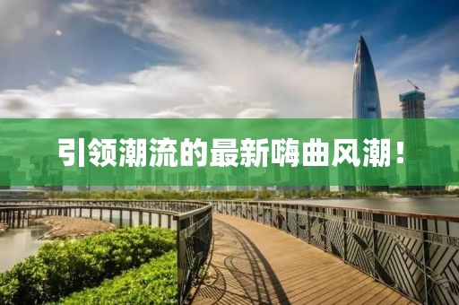 引领潮流的最新嗨曲风潮！