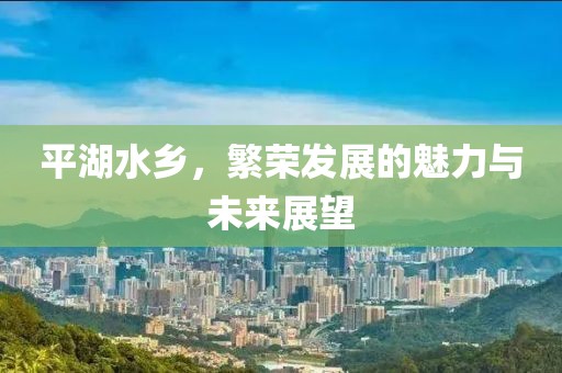 平湖水乡，繁荣发展的魅力与未来展望