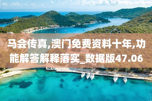 马会传真,澳门免费资料十年,功能解答解释落实_数据版47.06
