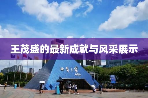 王茂盛的最新成就与风采展示