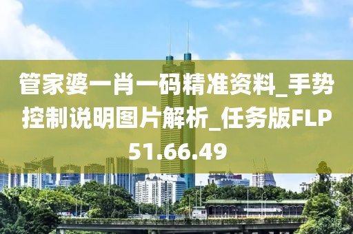 管家婆一肖一码精准资料_手势控制说明图片解析_任务版FLP51.66.49