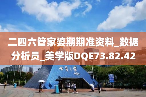 二四六管家婆期期准资料_数据分析员_美学版DQE73.82.42