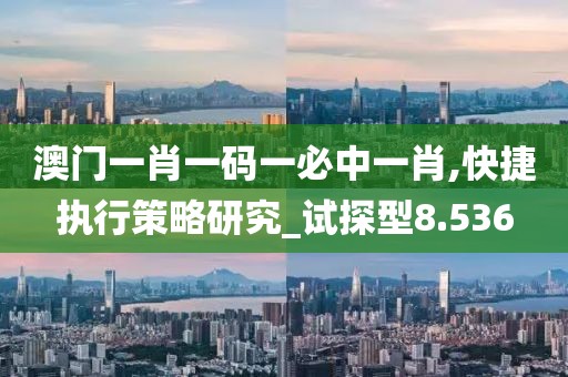 澳门一肖一码一必中一肖,快捷执行策略研究_试探型8.536