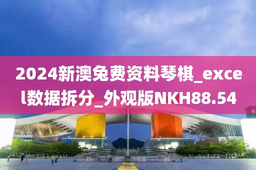 2024新澳兔费资料琴棋_excel数据拆分_外观版NKH88.54