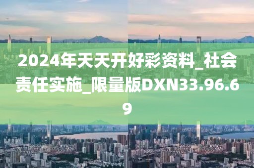 2024年天天开好彩资料_社会责任实施_限量版DXN33.96.69