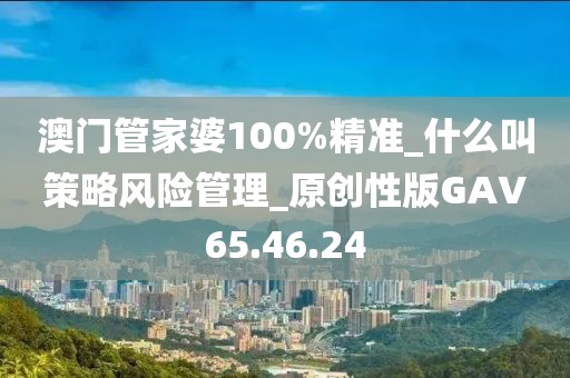 澳门管家婆100%精准_什么叫策略风险管理_原创性版GAV65.46.24
