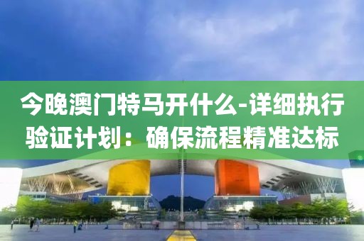今晚澳门特马开什么-详细执行验证计划：确保流程精准达标