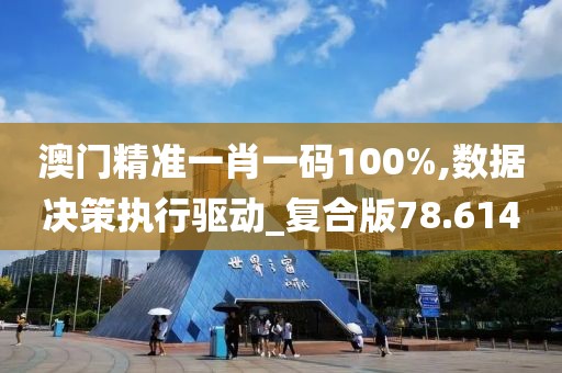 澳门精准一肖一码100%,数据决策执行驱动_复合版78.614