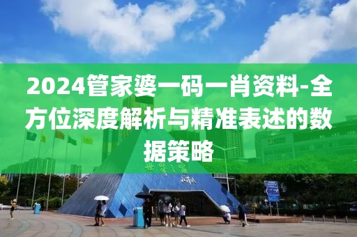 2024管家婆一码一肖资料-全方位深度解析与精准表述的数据策略