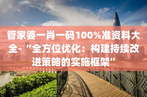 管家婆一肖一码100%准资料大全-“全方位优化：构建持续改进策略的实施框架”