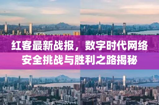 红客最新战报，数字时代网络安全挑战与胜利之路揭秘