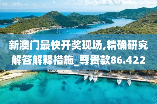 新澳门最快开奖现场,精确研究解答解释措施_尊贵款86.422