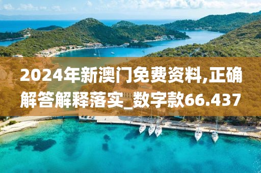 2024年新澳门免费资料,正确解答解释落实_数字款66.437