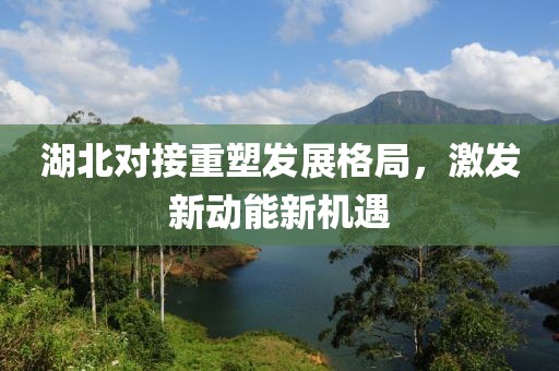 湖北对接重塑发展格局，激发新动能新机遇