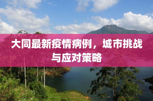 大同最新疫情病例，城市挑战与应对策略