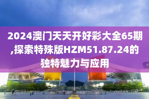 2024澳门天天开好彩大全65期,探索特殊版HZM51.87.24的独特魅力与应用