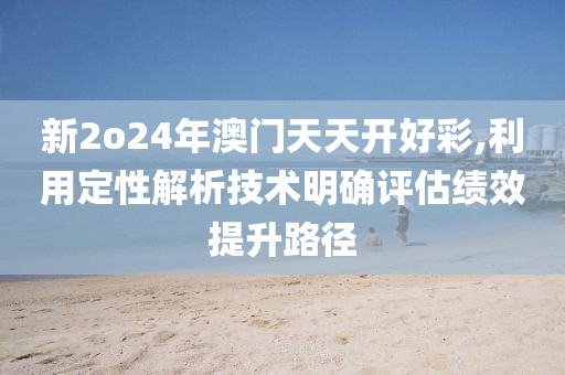 新2o24年澳门天天开好彩,利用定性解析技术明确评估绩效提升路径