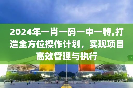 2024年一肖一码一中一特,打造全方位操作计划，实现项目高效管理与执行