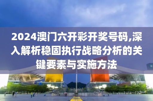 2024澳门六开彩开奖号码,深入解析稳固执行战略分析的关键要素与实施方法