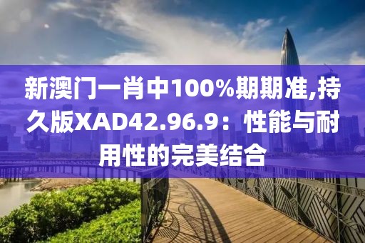 新澳门一肖中100%期期准,持久版XAD42.96.9：性能与耐用性的完美结合