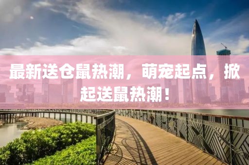 最新送仓鼠热潮，萌宠起点，掀起送鼠热潮！