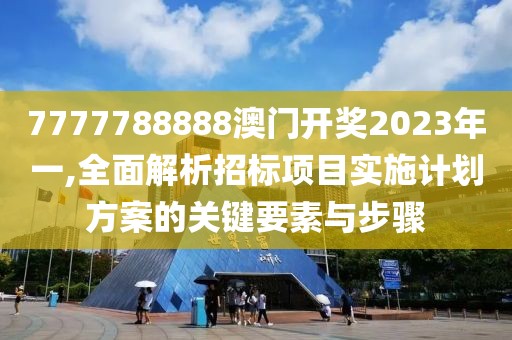 7777788888澳门开奖2023年一,全面解析招标项目实施计划方案的关键要素与步骤