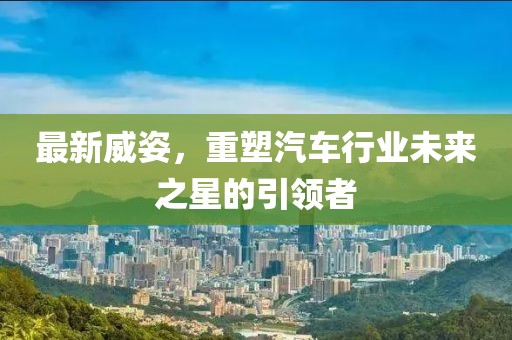最新威姿，重塑汽车行业未来之星的引领者