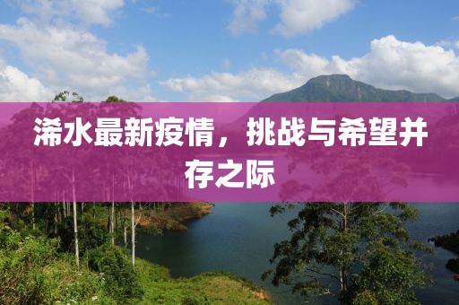浠水最新疫情，挑战与希望并存之际