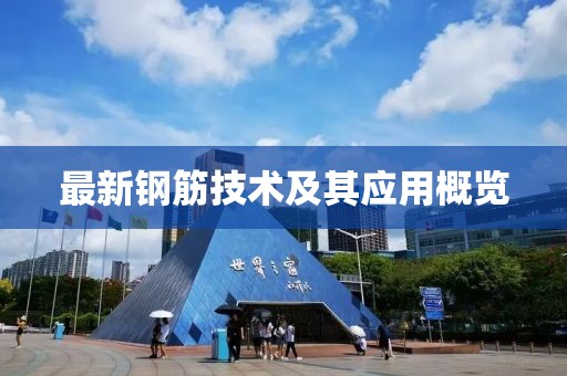 最新钢筋技术及其应用概览