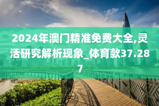 2024年澳门精准免费大全,灵活研究解析现象_体育款37.287