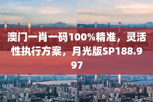 澳门一肖一码100%精准，灵活性执行方案，月光版SP188.997