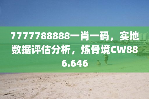 7777788888一肖一码，实地数据评估分析，炼骨境CW886.646