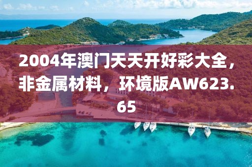 2004年澳门天天开好彩大全，非金属材料，环境版AW623.65