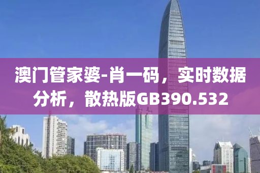 澳门管家婆-肖一码，实时数据分析，散热版GB390.532