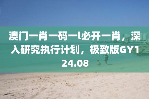 澳门一肖一码一l必开一肖，深入研究执行计划，极致版GY124.08
