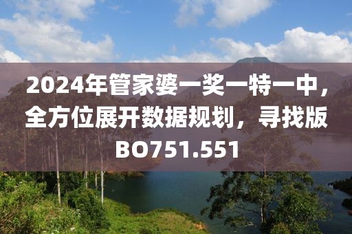2024年管家婆一奖一特一中，全方位展开数据规划，寻找版BO751.551