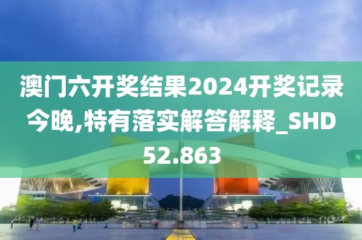 澳门六开奖结果2024开奖记录今晚,特有落实解答解释_SHD52.863