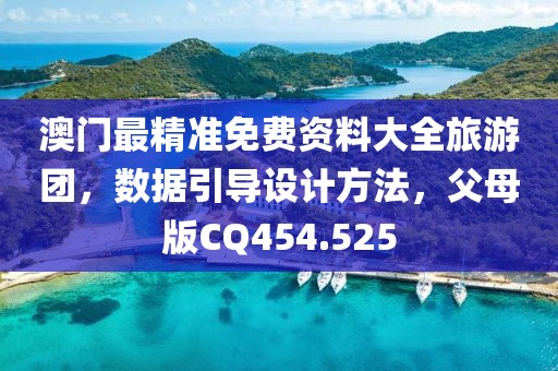 澳门最精准免费资料大全旅游团，数据引导设计方法，父母版CQ454.525