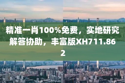 精准一肖100%免费，实地研究解答协助，丰富版XH711.862