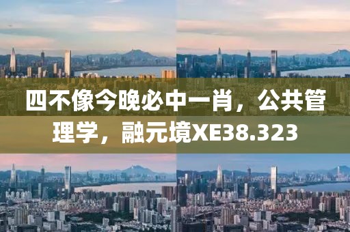 四不像今晚必中一肖，公共管理学，融元境XE38.323