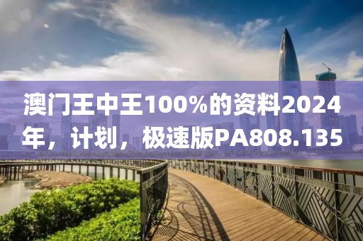 澳门王中王100%的资料2024年，计划，极速版PA808.135