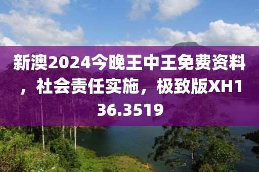 新澳2024今晚王中王免费资料，社会责任实施，极致版XH136.3519
