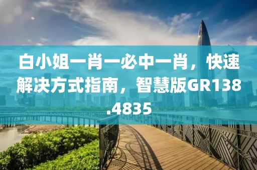 白小姐一肖一必中一肖，快速解决方式指南，智慧版GR138.4835