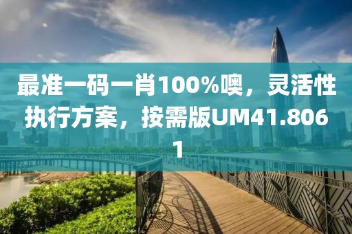 最准一码一肖100%噢，灵活性执行方案，按需版UM41.8061